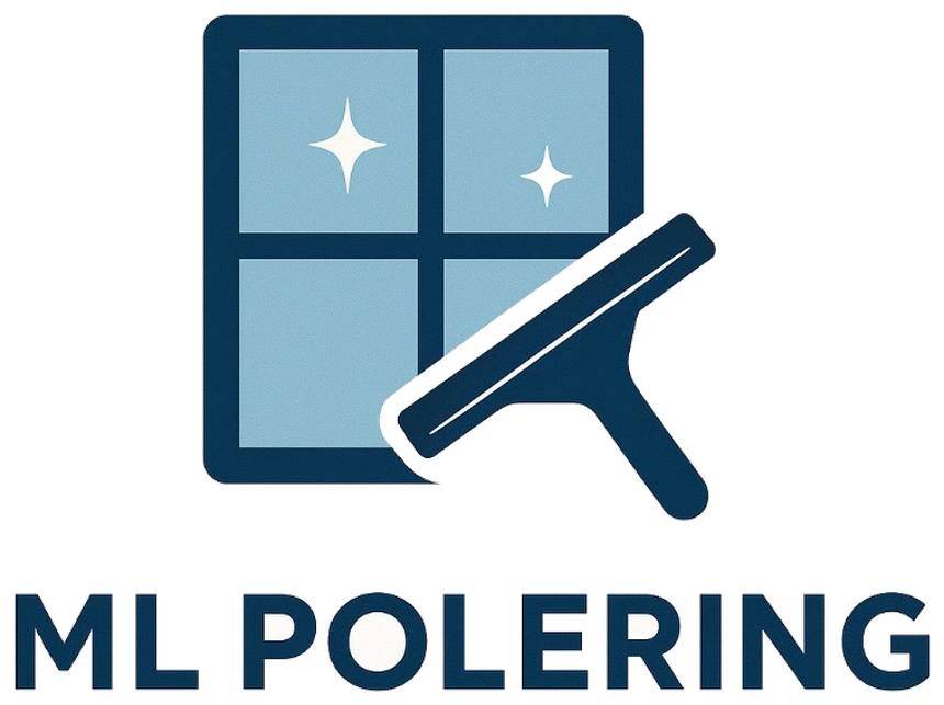 ML Polering — vinduespudsning logo